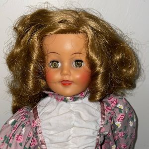 1950's Ideal Toy Corp. Shirley Temple Plastic Doll 15"ST-15N